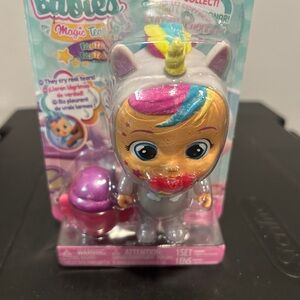 Unicorn Doll with Pink and Blue Accents NIB